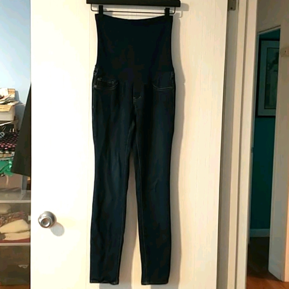 Led Luxe Essentials Denim Maternity Skinny Jean 25
